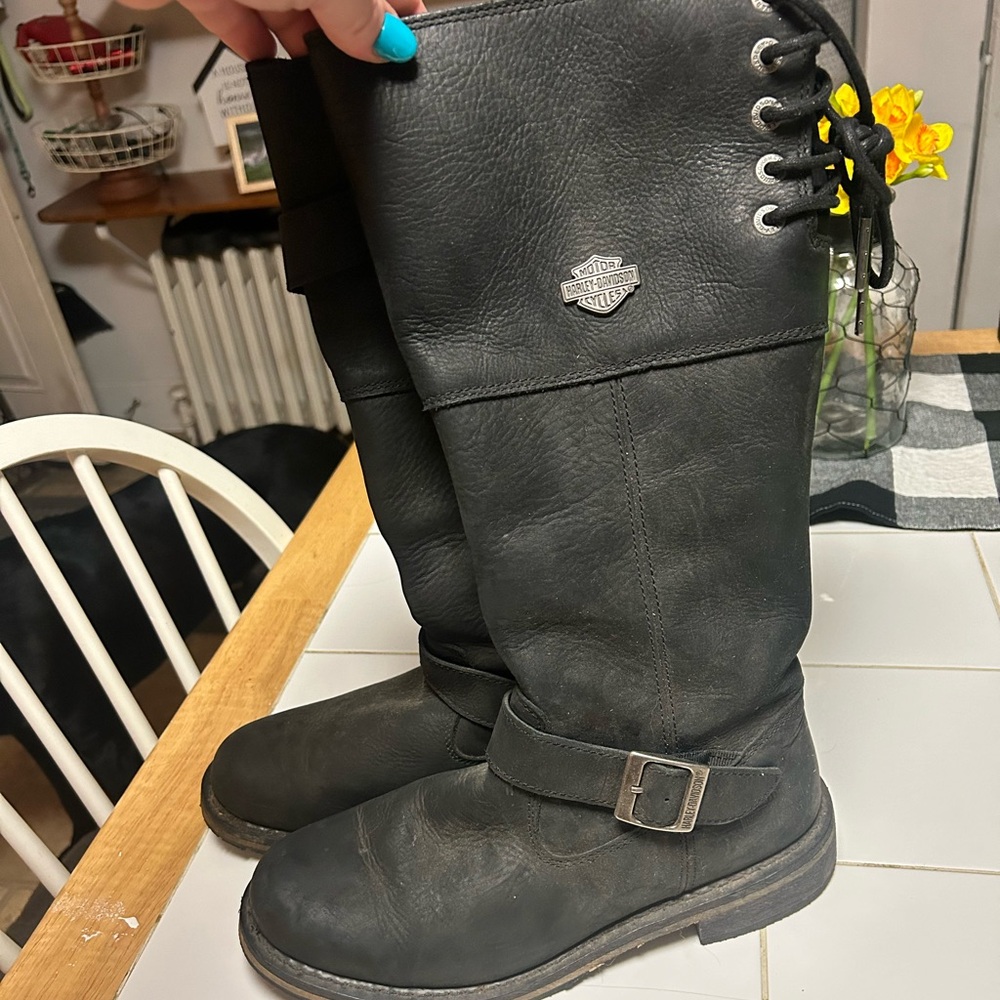 Women’s Harley Davidson Boots-Size 9